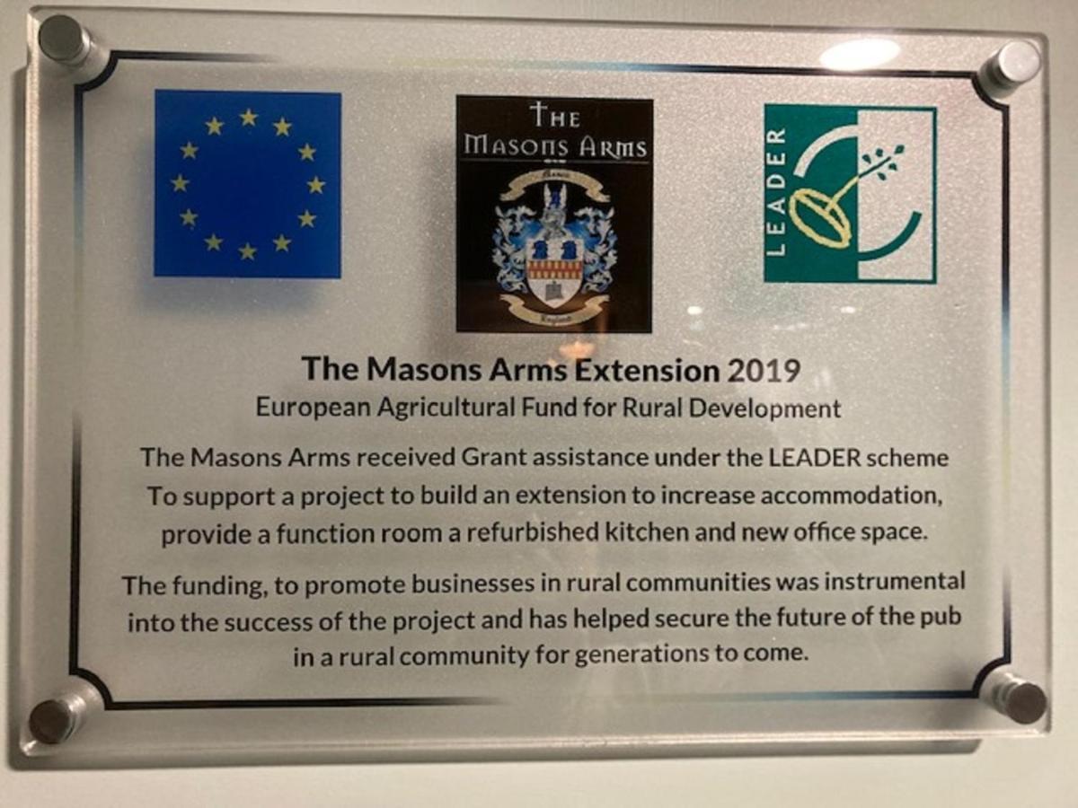 The Masons Arms Bed and Breakfast Norham Exteriör bild